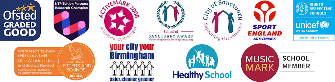 Awards Awards achieved by our school